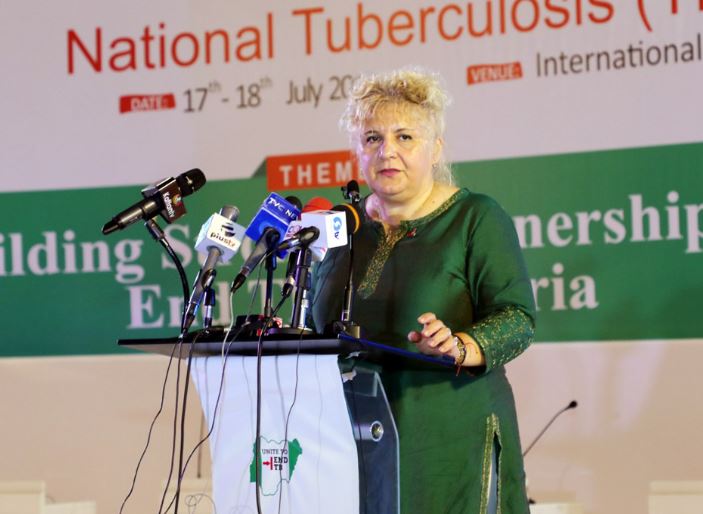 Dr Lucica Ditiu, Executive Director, Stop TB Partnership Geneva.